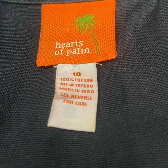 Hearts of Palm Made in India Embroidered Floral Heavy Cotton Blazer Jacket 10 - Picture 3 of 7